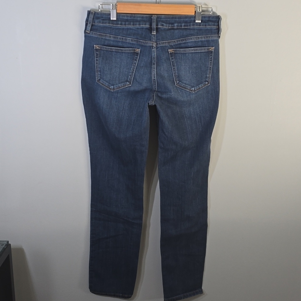 a.n.a Jeans Women's Size 8 Blue Straight Leg Denim Jeans in Blue - Picture 2 of 10